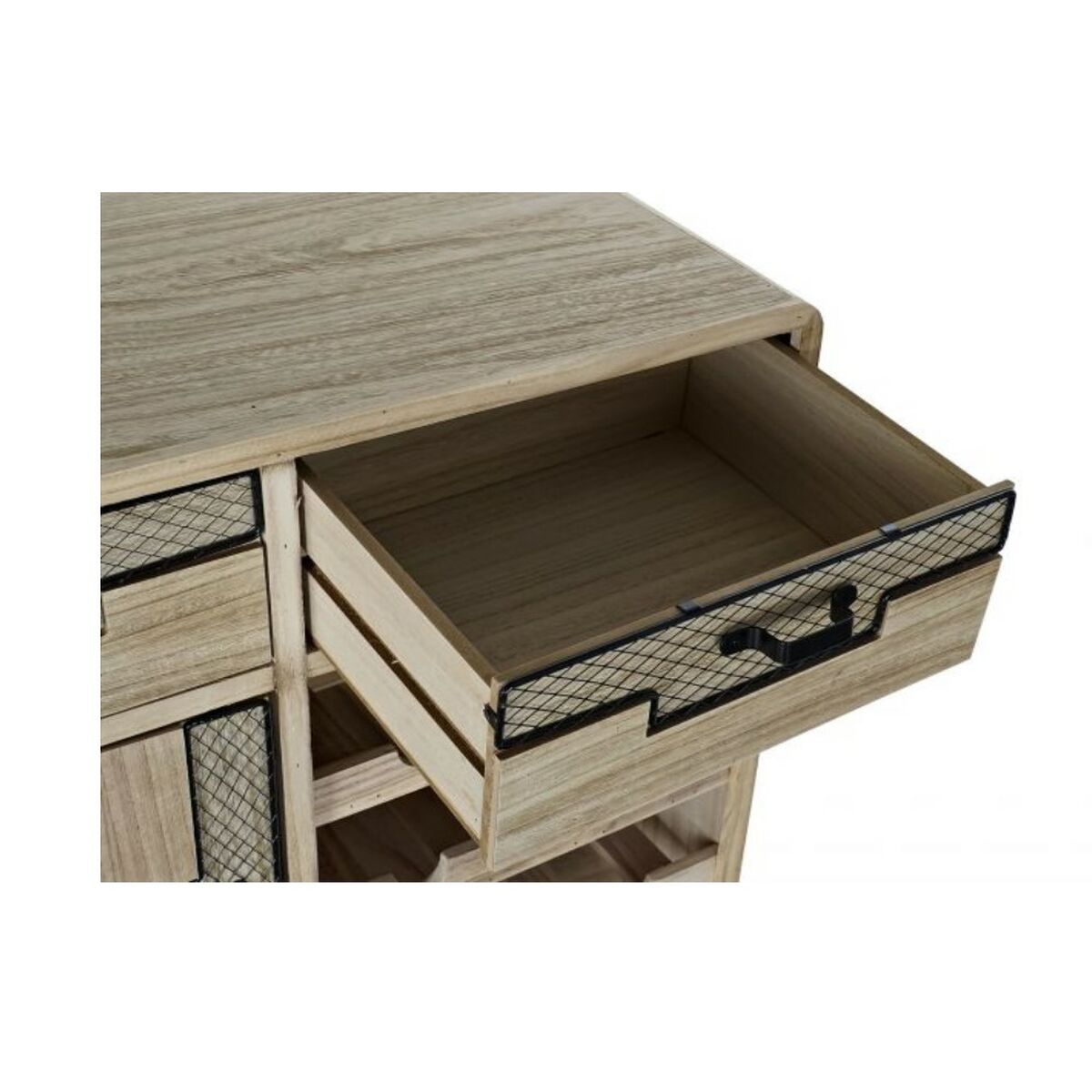 Flaskställ DKD Home Decor Trä Metall (80 x 38 x 84 cm) - 6