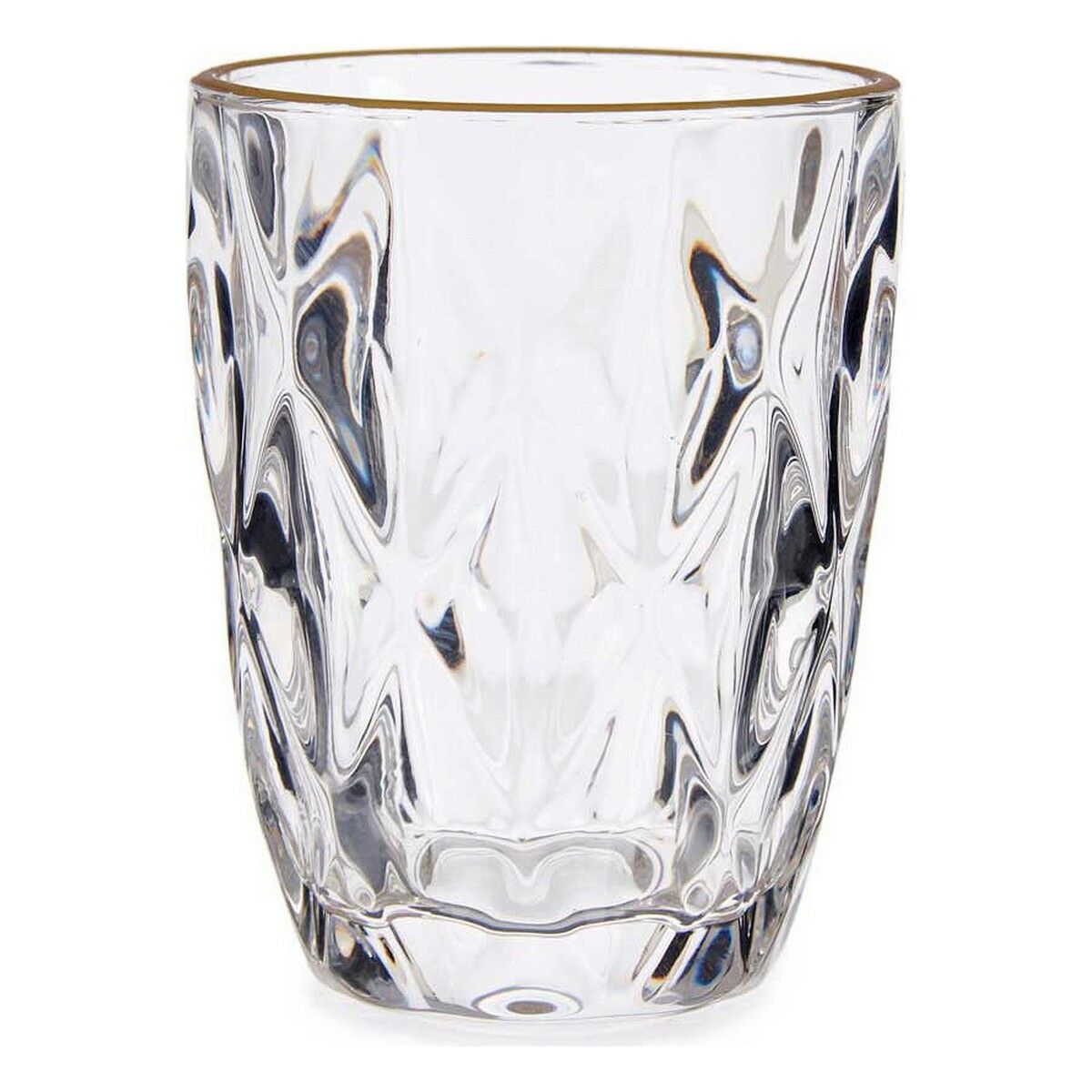 Glas Gyllene Transparent Glas (270 ml) (6 antal) - 2