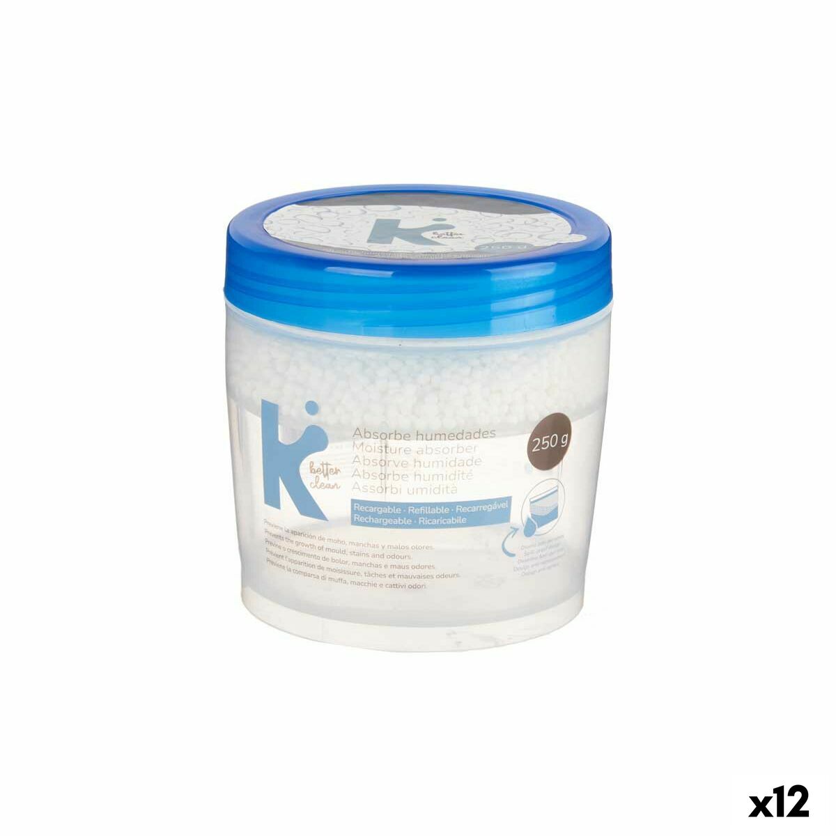 Anti fukt Laddningsbar 250 g (12 antal)