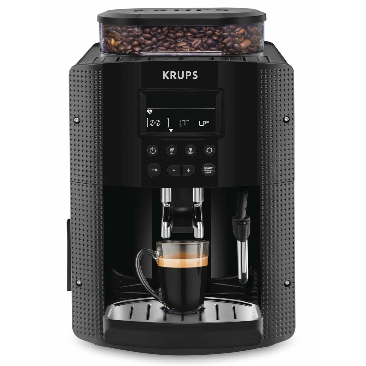 Superautomatisk kaffebryggare Krups YY8135FD Svart 1450 W 15 bar 1,6 L