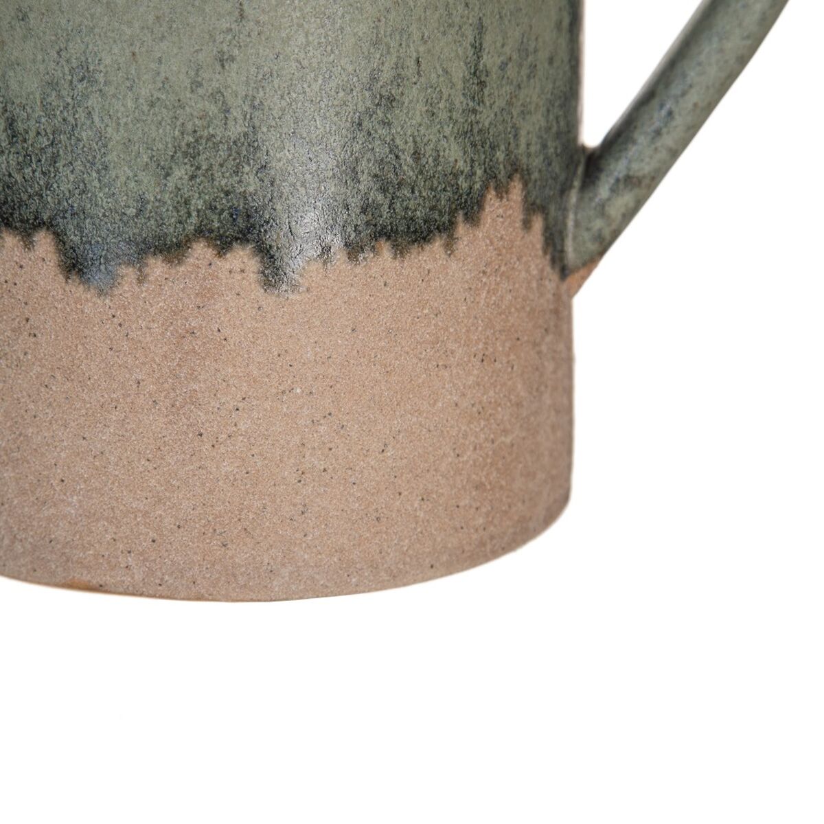 Vas 21 x 14 x 28,5 cm Keramik Grön Kräm - 2
