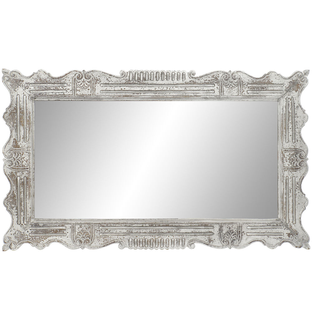 Väggspegel DKD Home Decor 148 x 3 x 86 cm Glas Gyllene Trä Mangoträ - 2