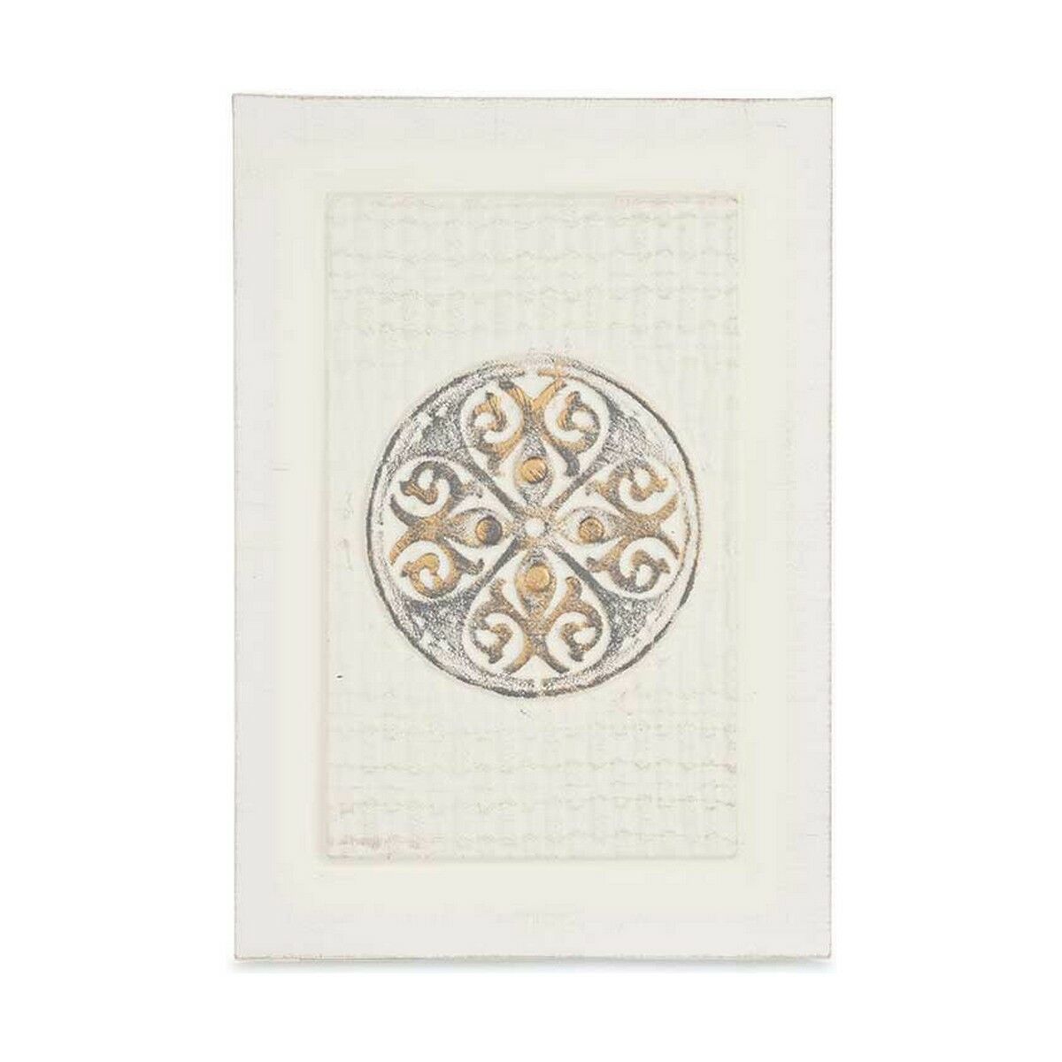 Kanvas Mandala Med relief (35 x 50 x 3 cm) (4 antal) - 3