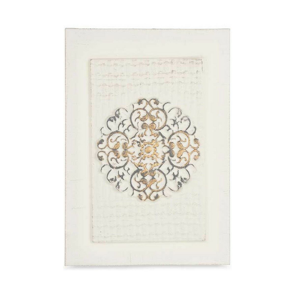 Kanvas Mandala Med relief (35 x 50 x 3 cm) (4 antal) - 3
