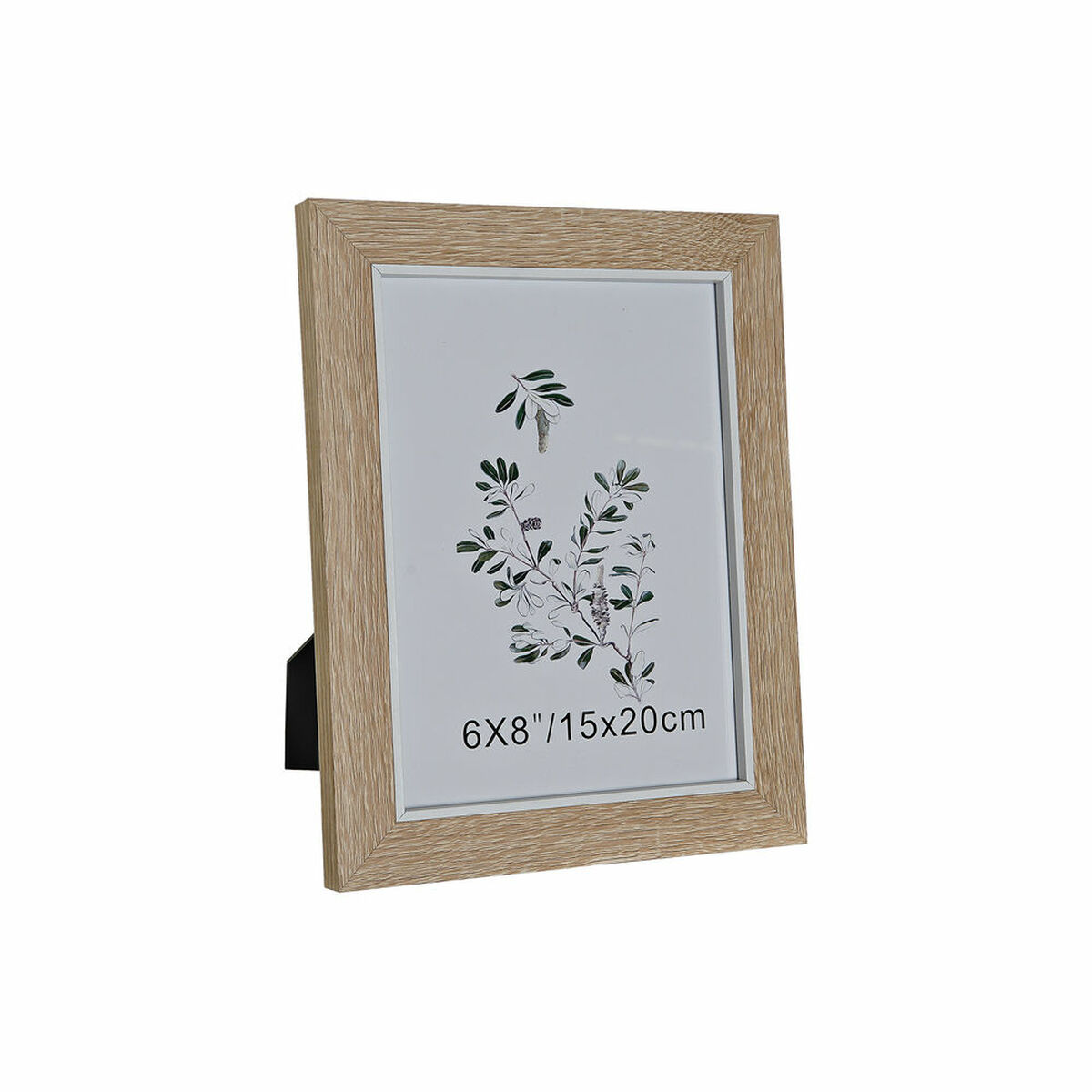 Fotoram DKD Home Decor S3024107 Naturell Trä MDF Shabby Chic (19 x 1,5 x 24 cm) - 3