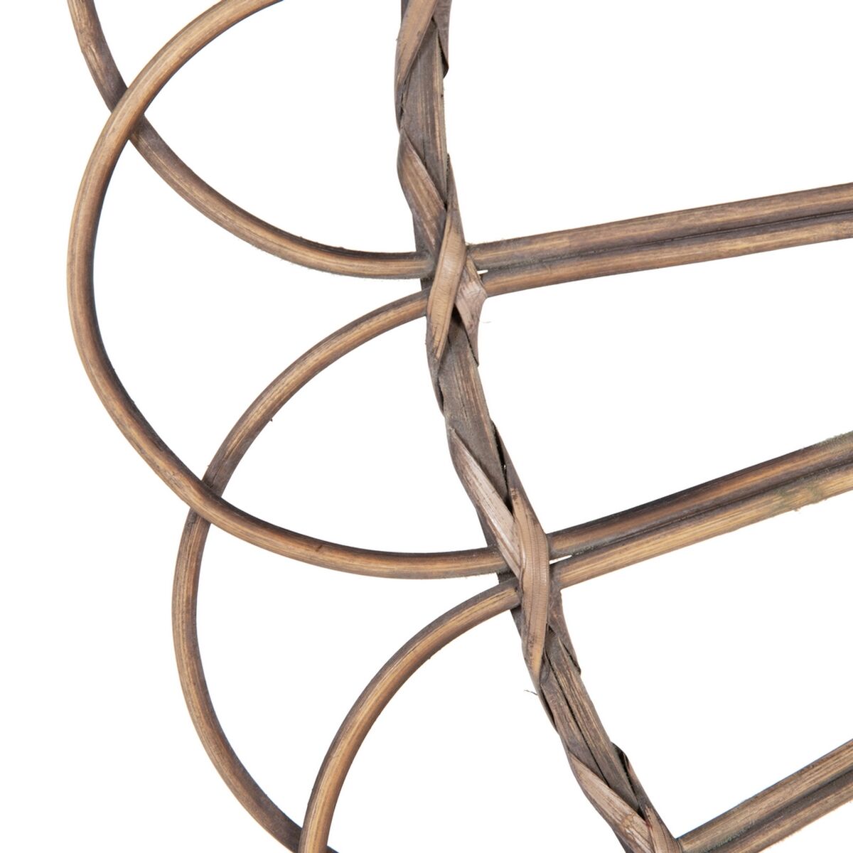 Väggdekoration Naturell Rattan 73 x 3 x 73 cm - 4