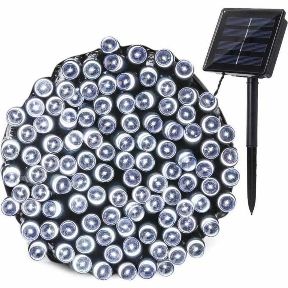 LED-krans LUMI JARDIN YOGY SOLAR COLD 200 LEDS Vit Svart