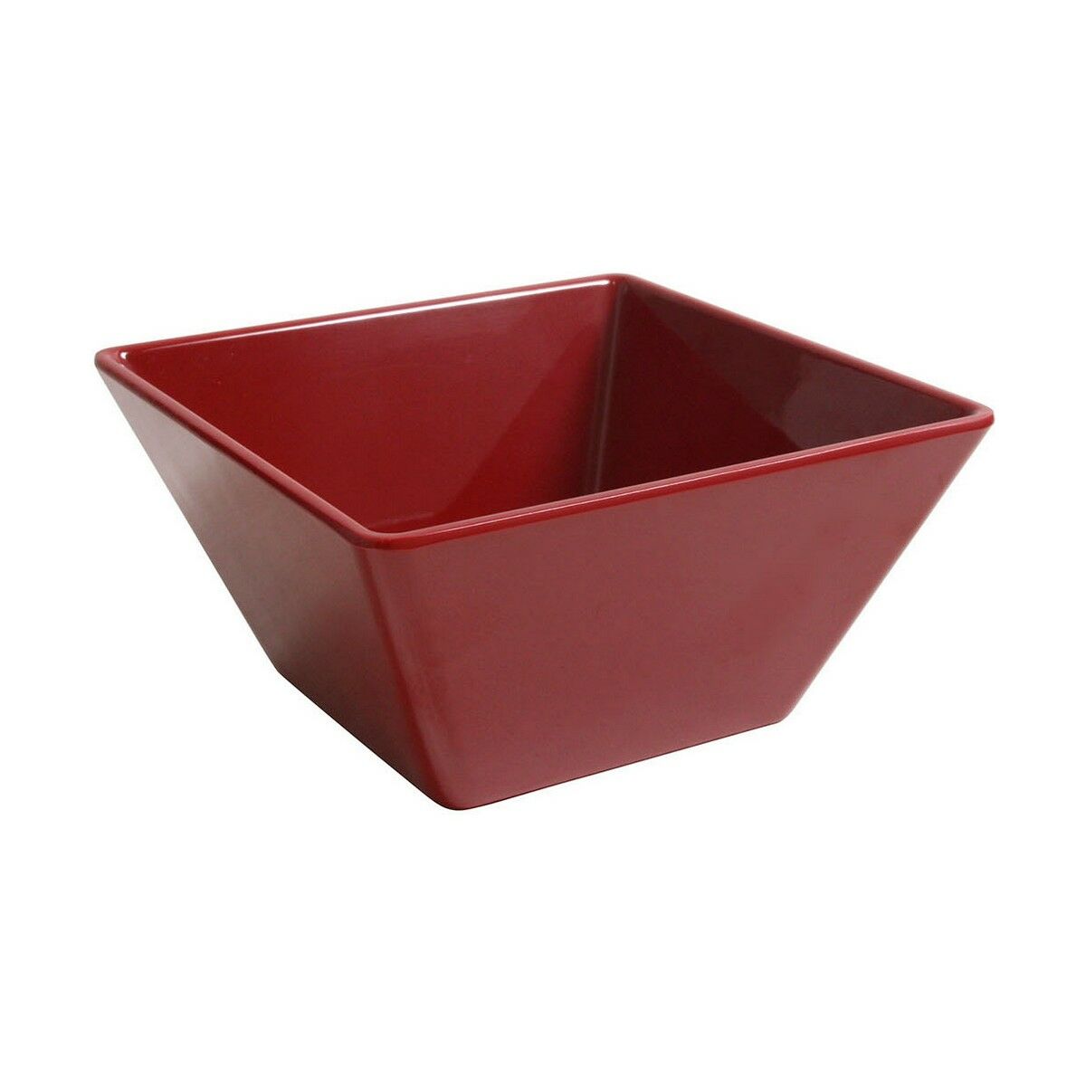 Skål Inde Ming Melamin Röd 15 x 15 x 7,5 cm