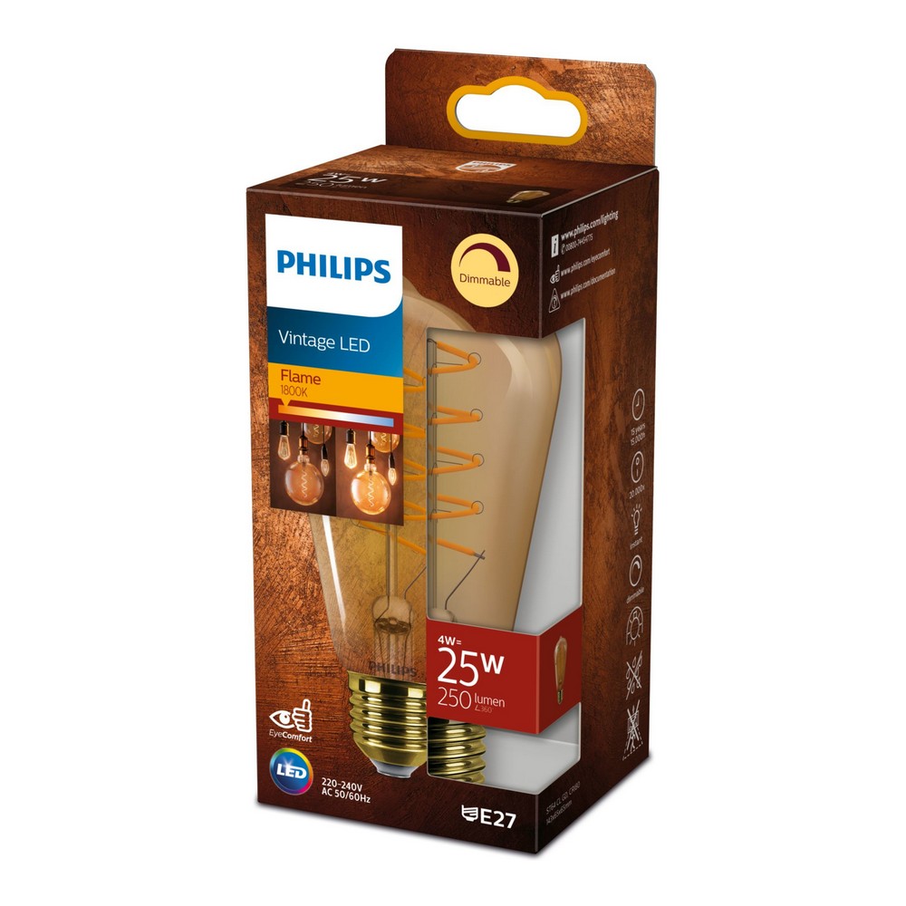 LED-lampa Philips Edison E27 LED Bulb LED - 2