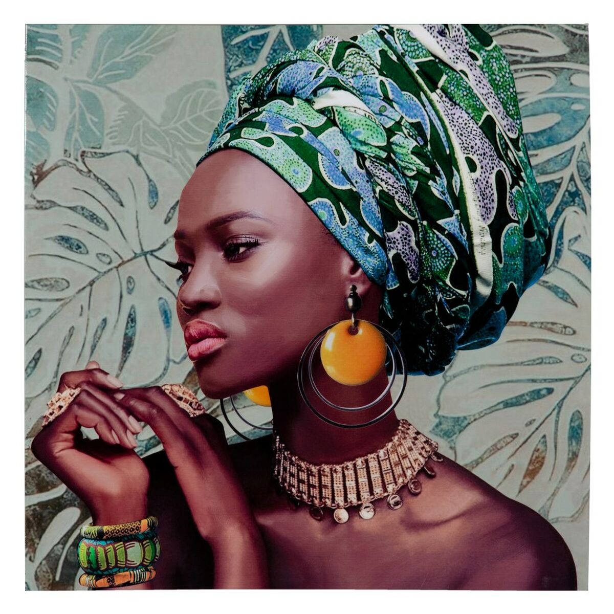 Kanvas Afrikanska 60 x 2,5 x 60 cm