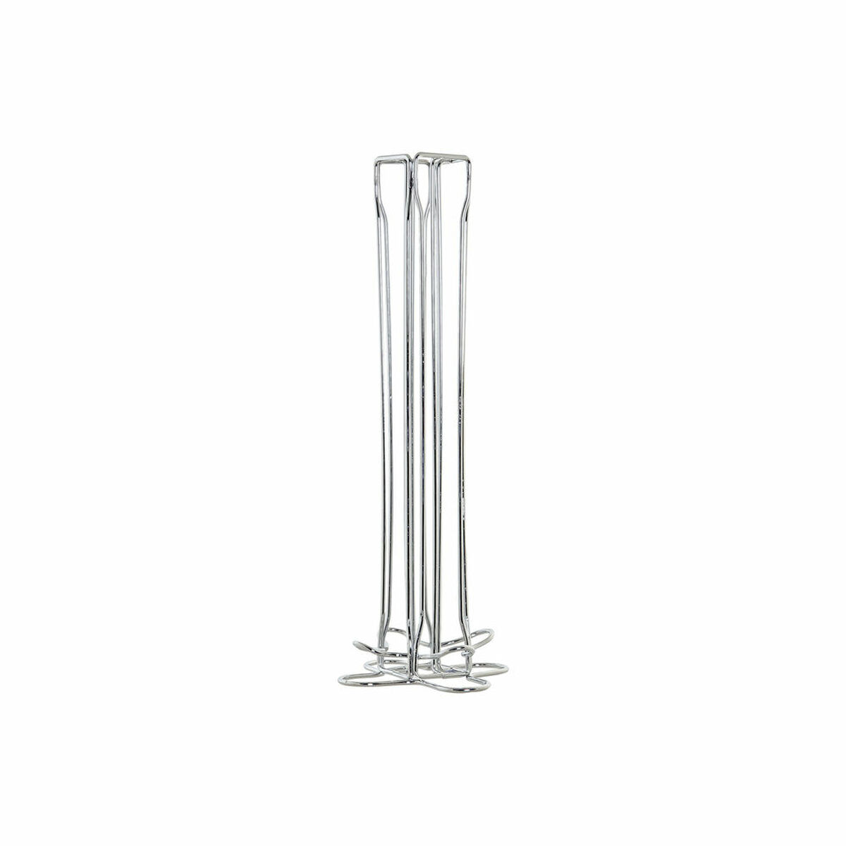 Kapselhållare DKD Home Decor Silvrig Metall Plast 13 x 13 x 37 cm - 4