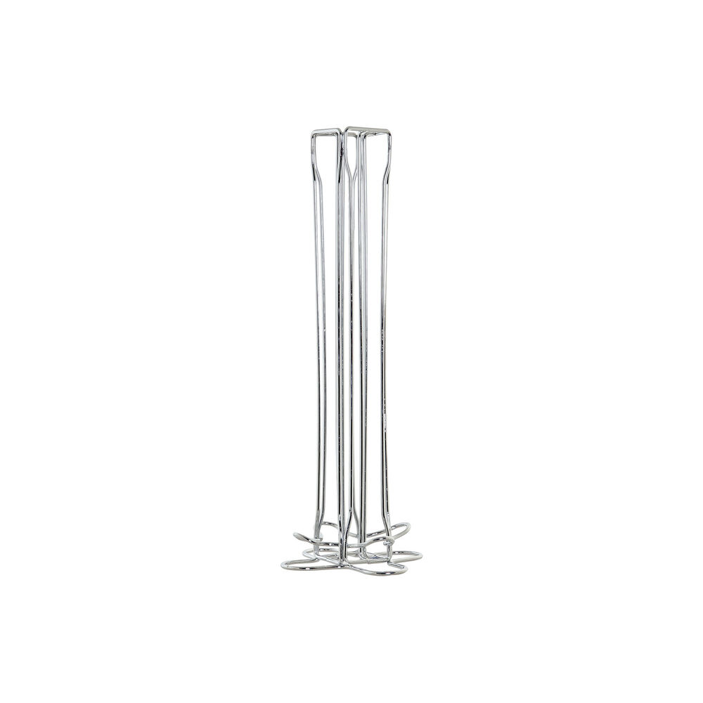 Kapselhållare DKD Home Decor Silvrig Metall Plast 13 x 13 x 37 cm - 2