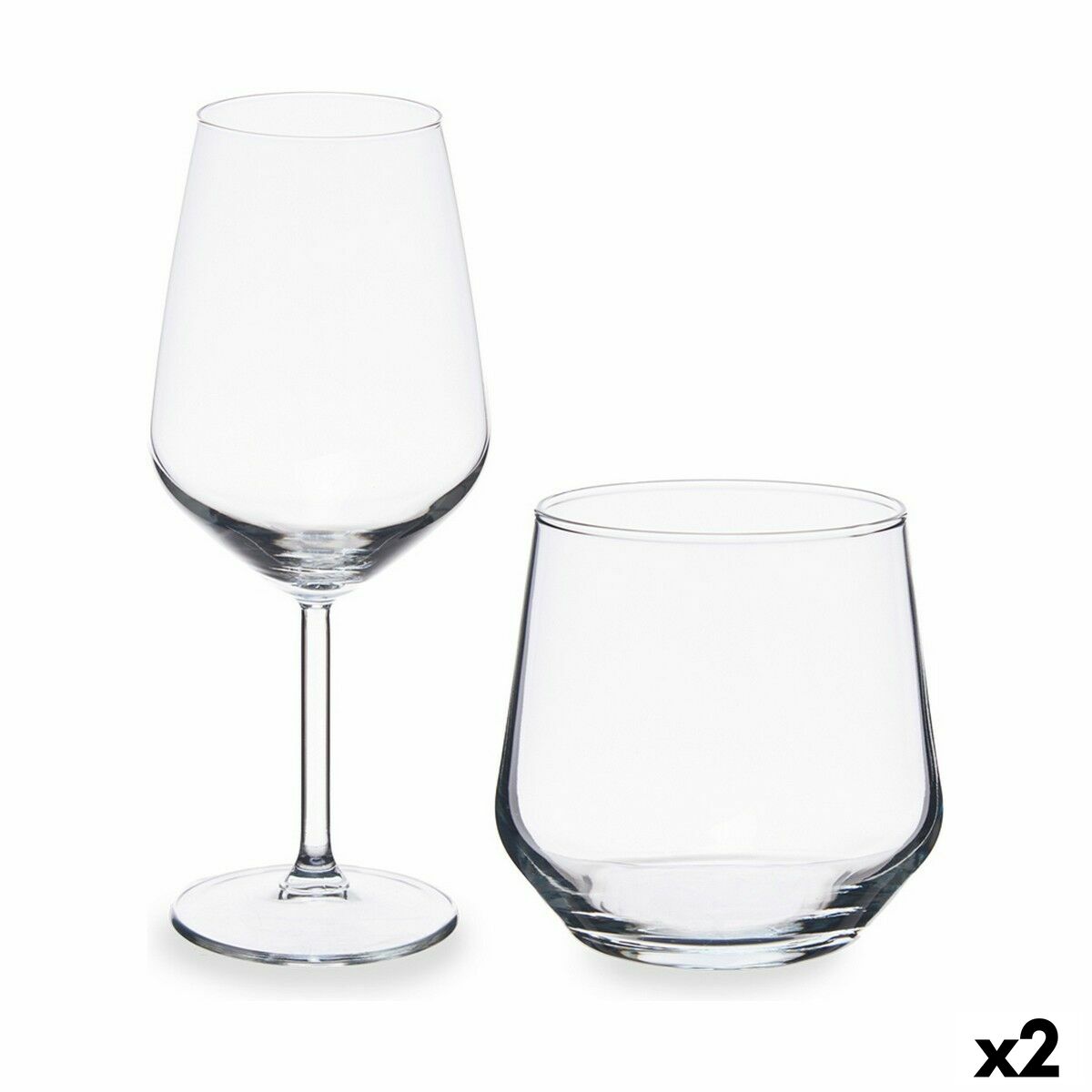 Set Allegra Vinglas Glas (2 antal)