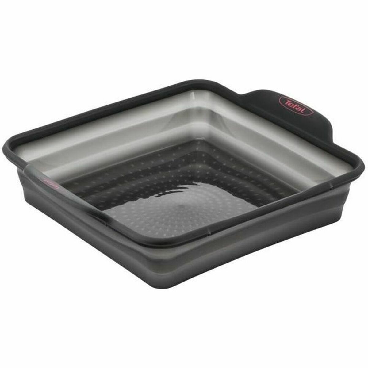 Kakform Tefal Crispybake Svart Grå Silikon Kolstål 23 x 23 cm - 2