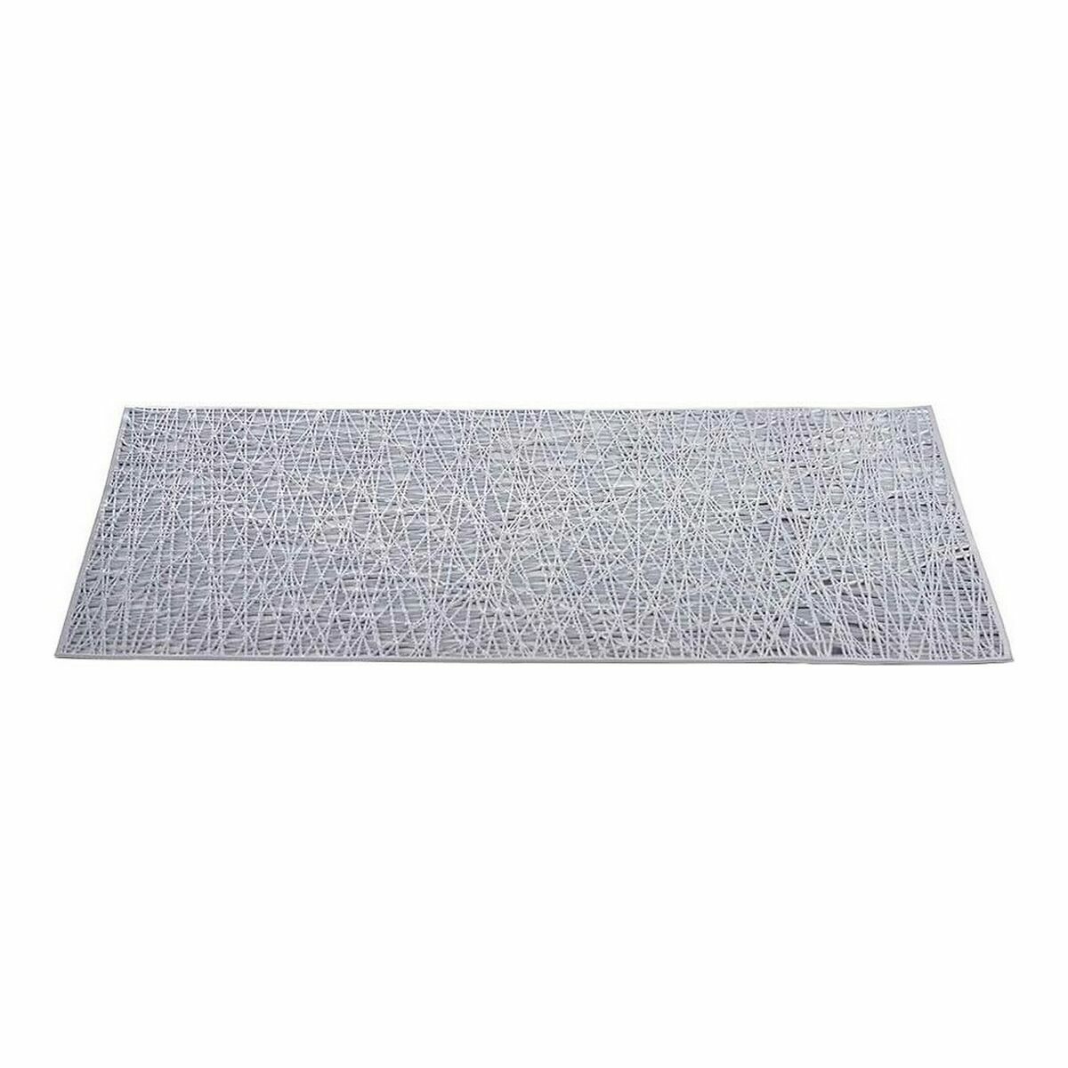 Bordsunderlägg Silvrig Plast (45 x 0,01 x 30 cm) (12 antal) - 2