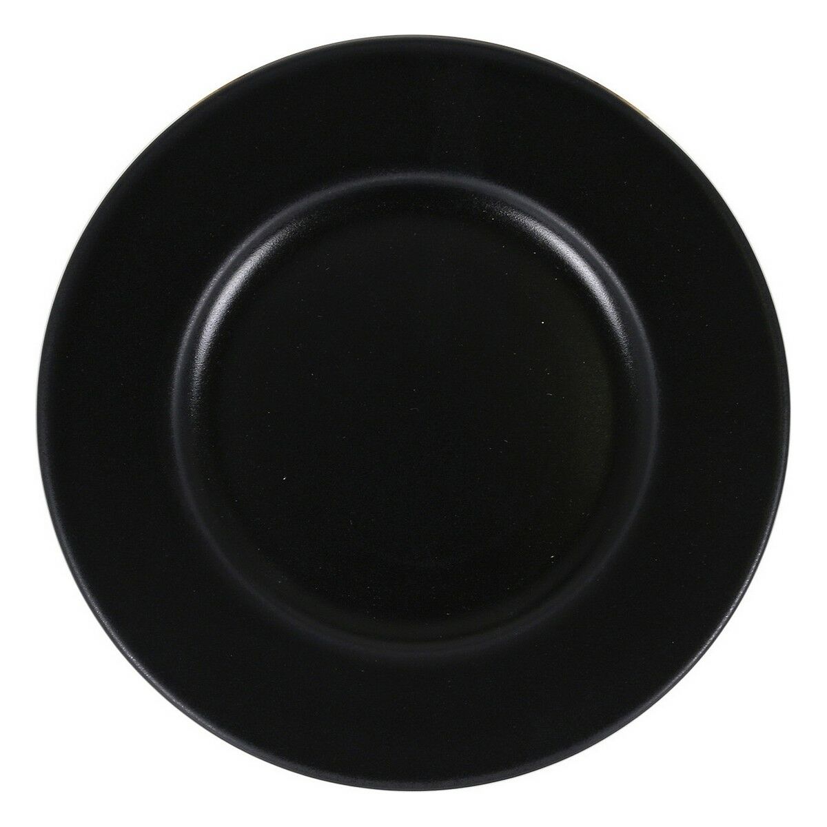 Tallrik Neat Porslin Svart (Ø 16 cm)