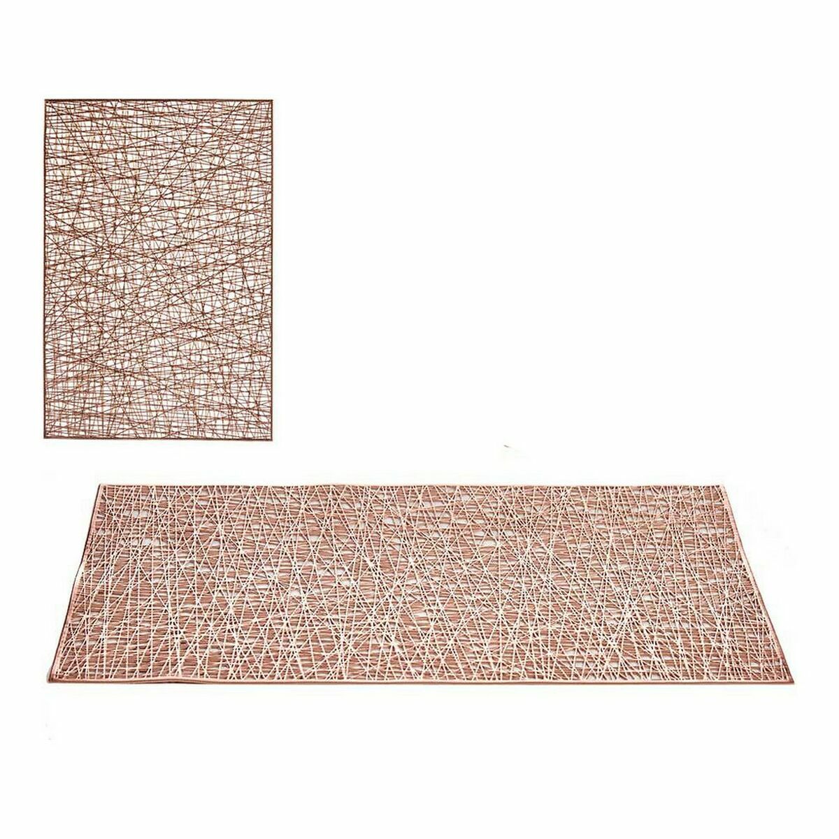 Bordsunderlägg Rosa Plast (45 x 0,01 x 30 cm) (12 antal) - 2