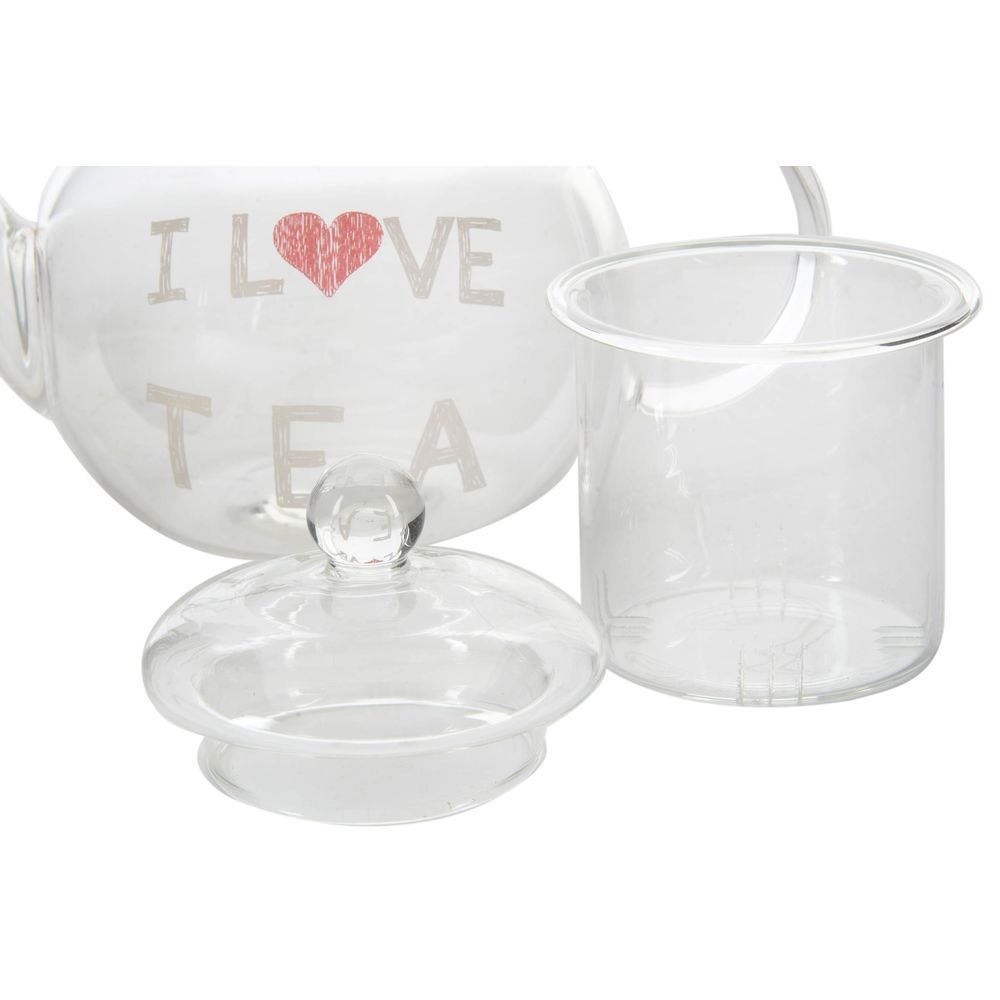 Tekanna DKD Home Decor Transparent Plast 250 ml 14 x 8 x 15 cm - 2