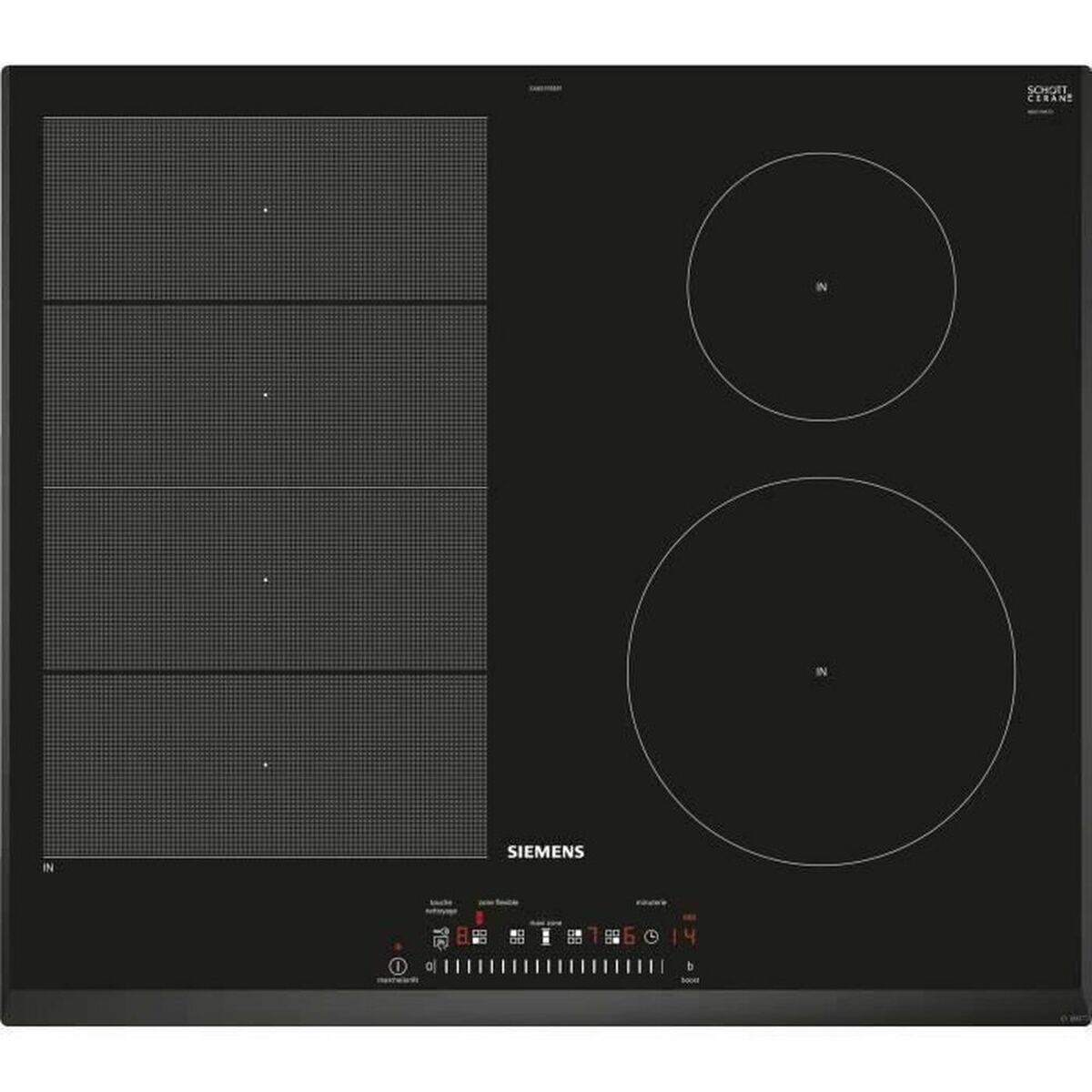 Induktionshäll Siemens AG EX651FEB1F 59,2 cm 7400 W - 2