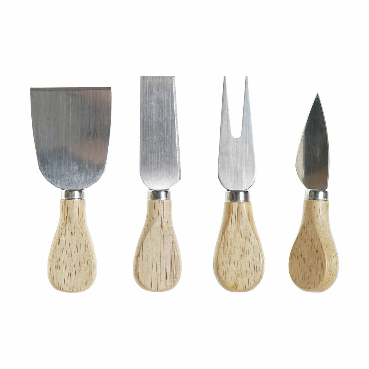 Skärbräda DKD Home Decor Svart Naturell Bambu Rostfritt stål Skiffer Rektangulär 23 x 26 x 14 cm - 5