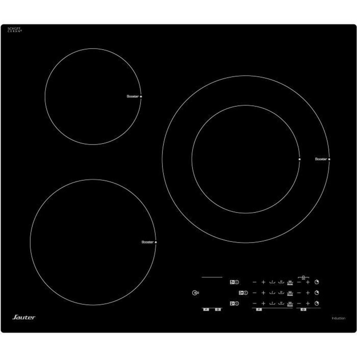 Induktionshäll Sauter SPI5361B 60 cm 7200 W