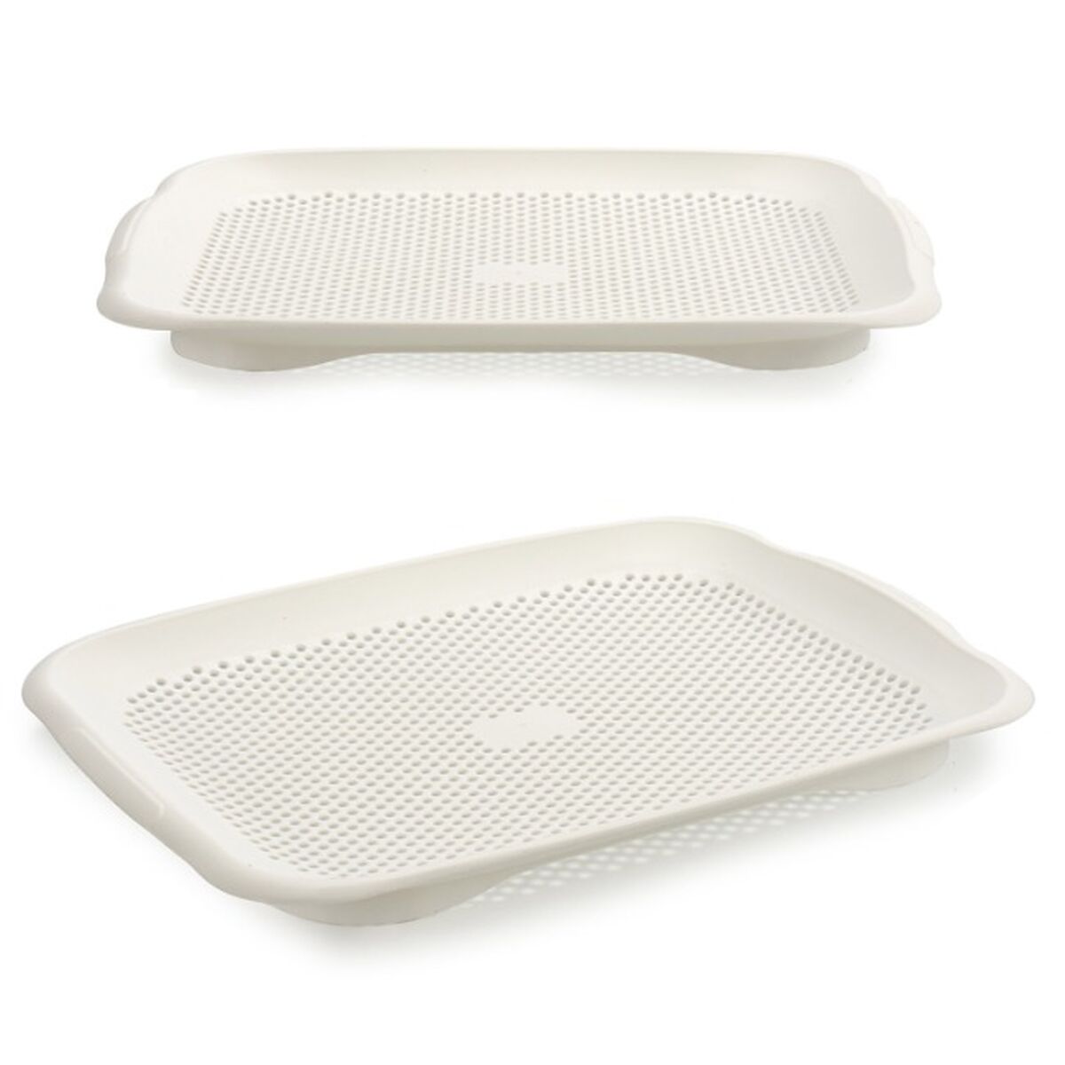 Torkställ Vit Plast 27 x 3 x 36,3 cm (24 antal) - 2
