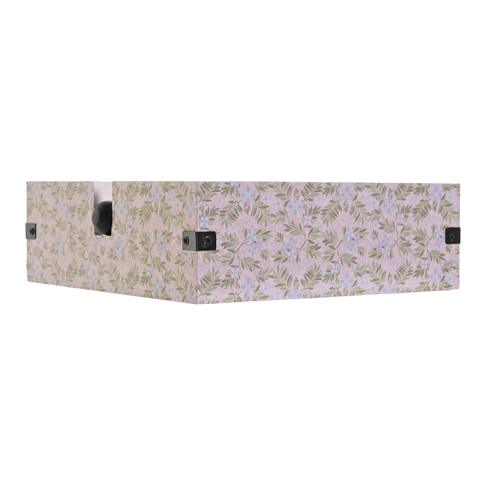 Servetthållare DKD Home Decor Blå Grön Rosa Metall Trä MDF 3 Delar 22 x 18 x 6 cm - 2