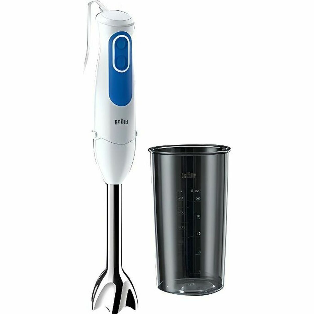 Stavmixer Braun MQ 3000 WH 600 ml Blå/Vit 700 W - 2