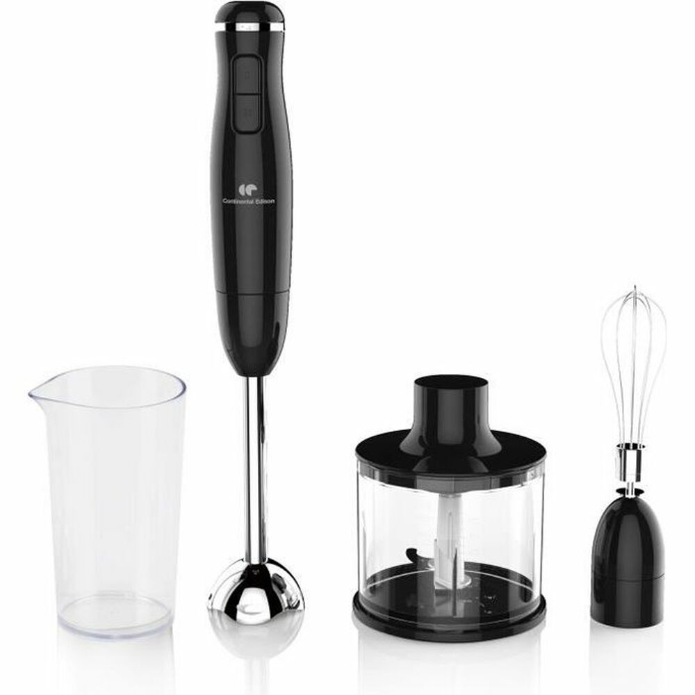 Multifunktionell handmixer med tillbehör Continental Edison CEHB01 Svart 400 W