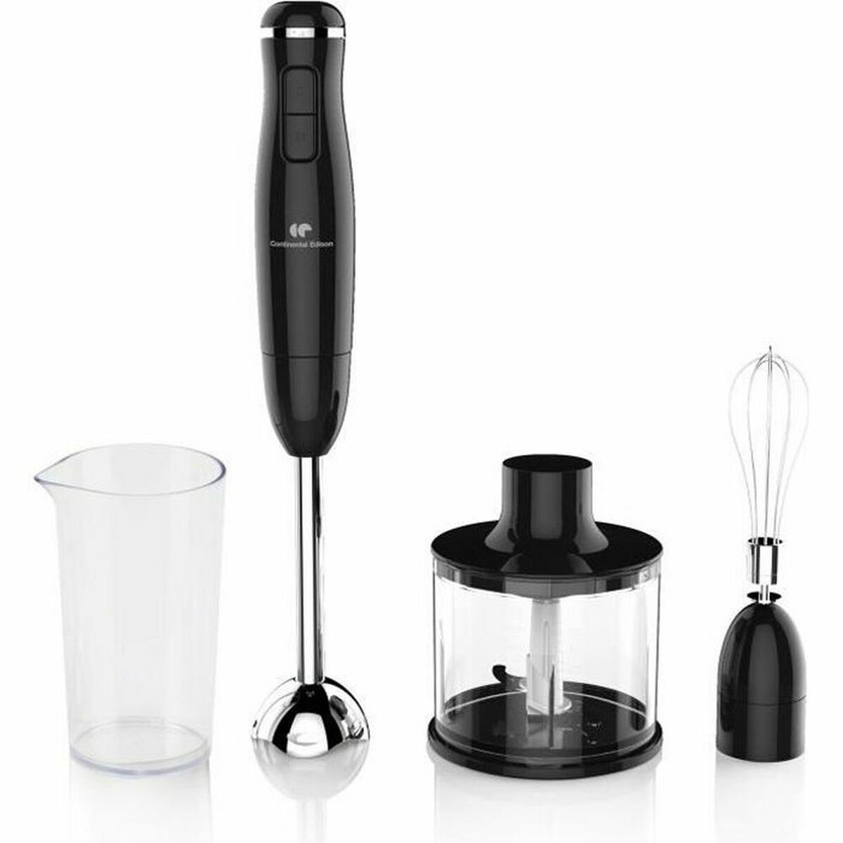 Multifunktionell handmixer med tillbehör Continental Edison CEHB01 Svart 400 W - 5