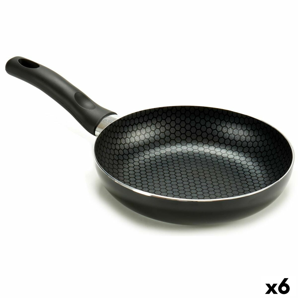 Stekpanna Everton 20 cm Svart Aluminium (6 antal)