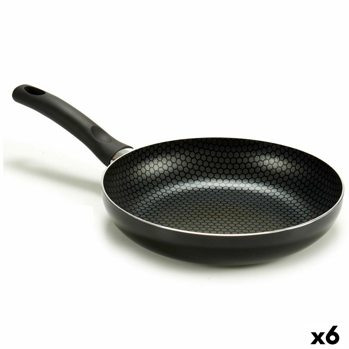 Stekpanna Everton 24 cm Svart Aluminium (6 antal)