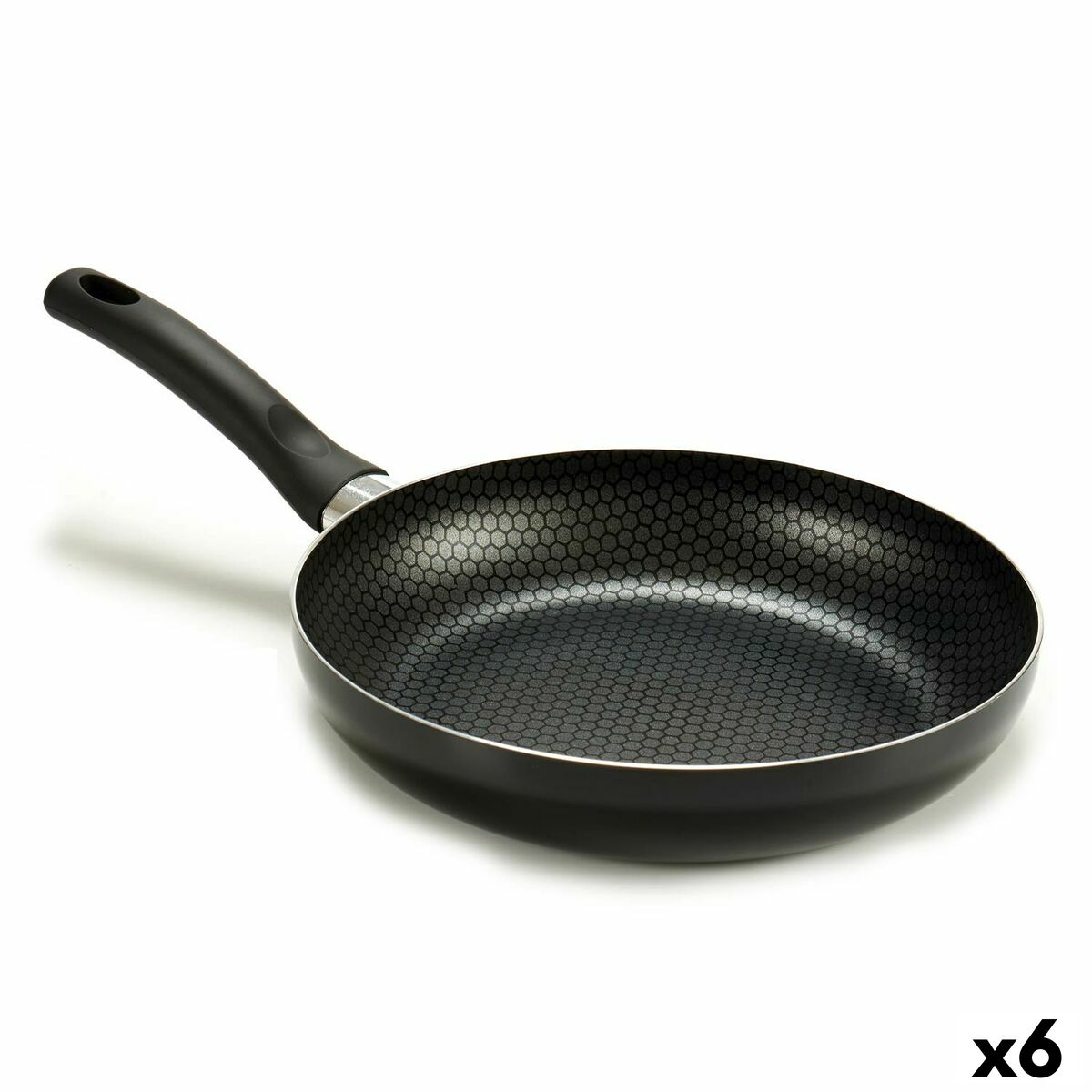 Stekpanna Everton 26 cm Svart Aluminium (6 antal)