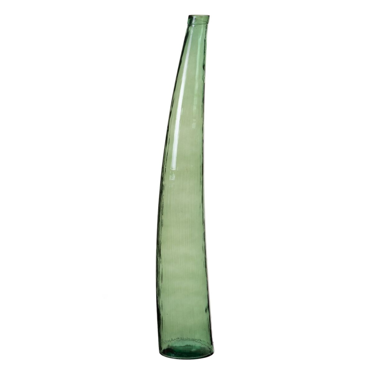 Vas Grön Glas 20 x 20 x 120 cm