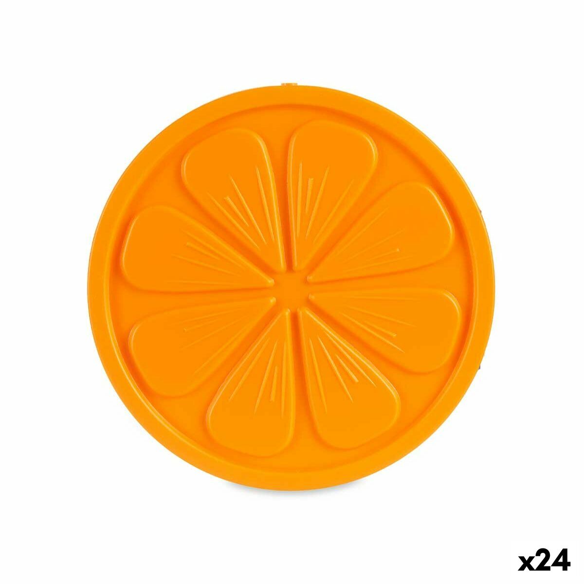 Isklamp Orange Plast 250 ml 17,5 x 1,5 x 17,5 cm (24 antal)
