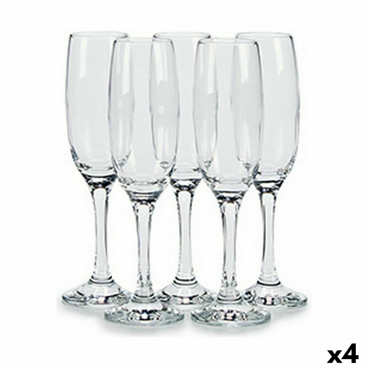 Glasset Imperial Champagne Transparent Glas 210 ml (4 antal)