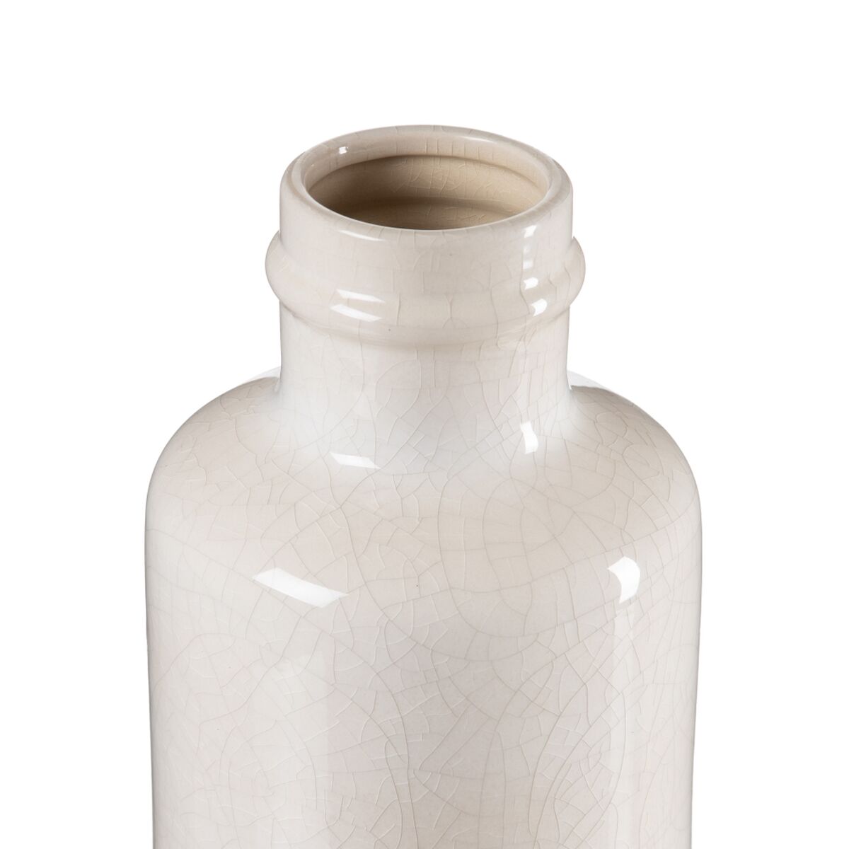 Vas Keramik Beige 18 x 18 x 37 cm - 4