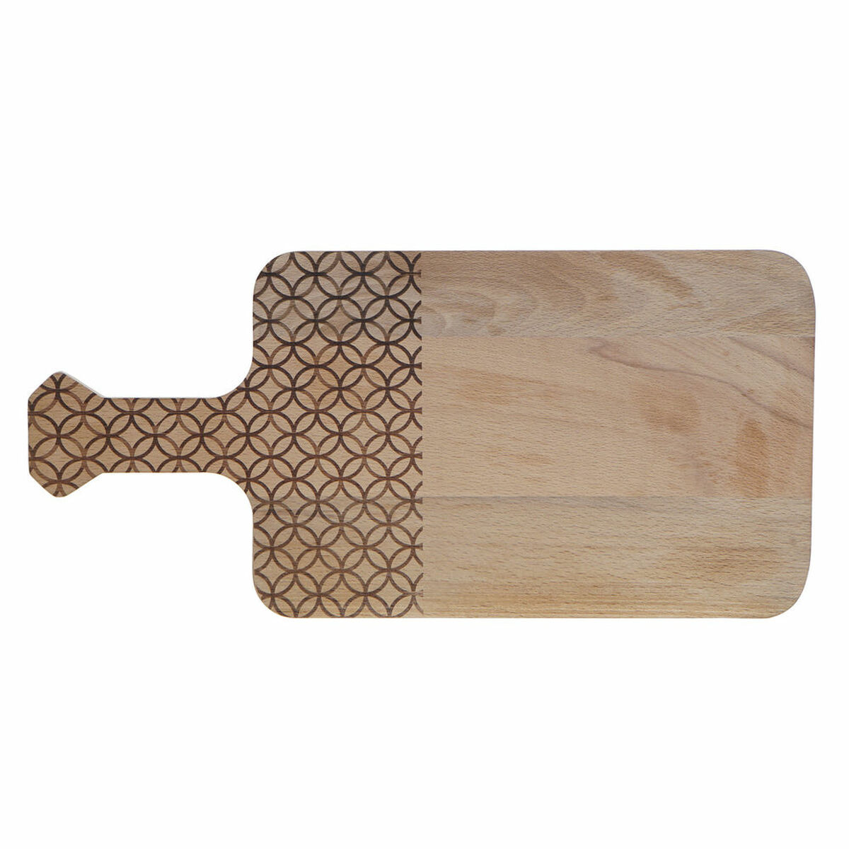 Skärbräda DKD Home Decor Naturell Bok Rektangulär 20 x 42 x 1,5 cm - 4