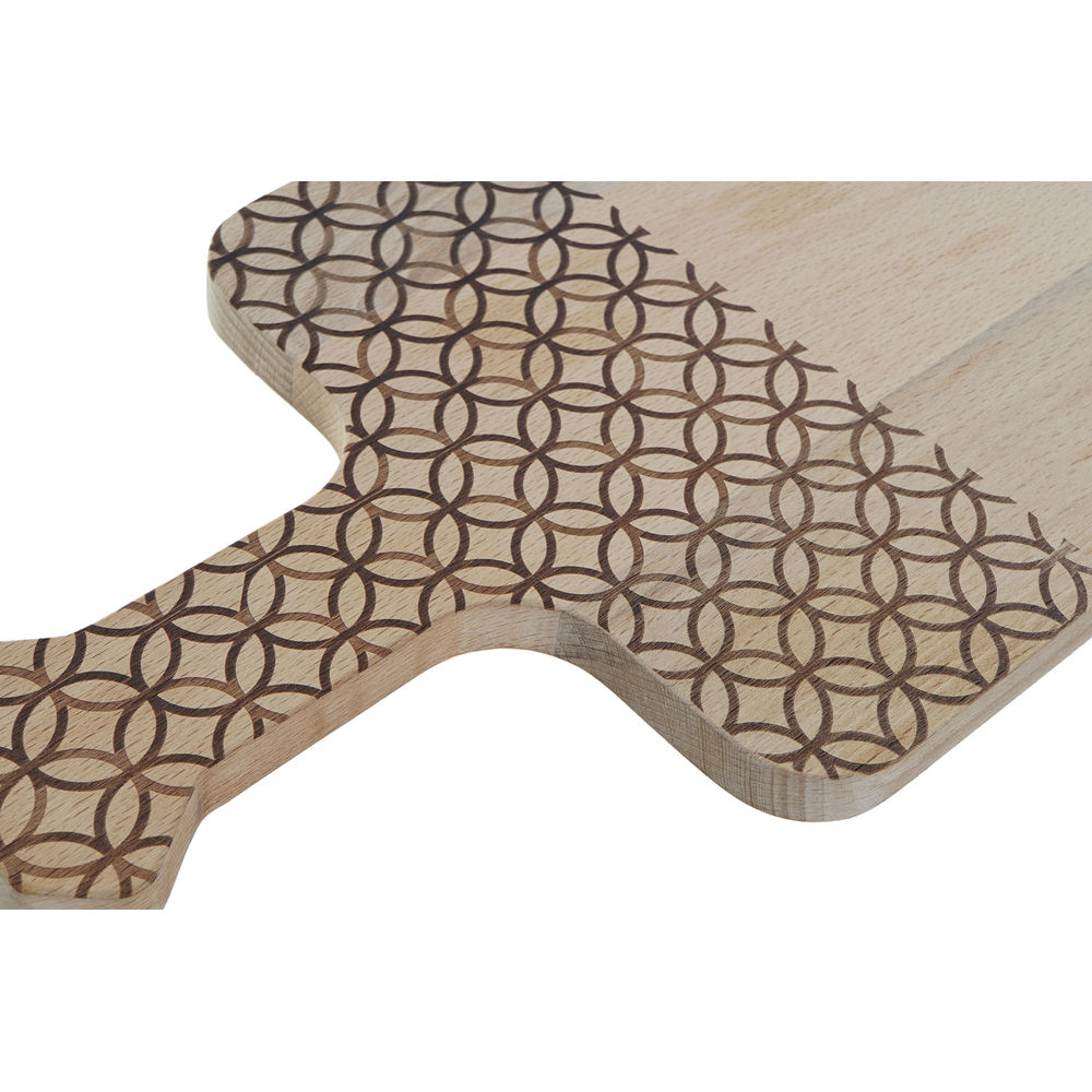 Skärbräda DKD Home Decor Naturell Bok Rektangulär 20 x 42 x 1,5 cm - 3