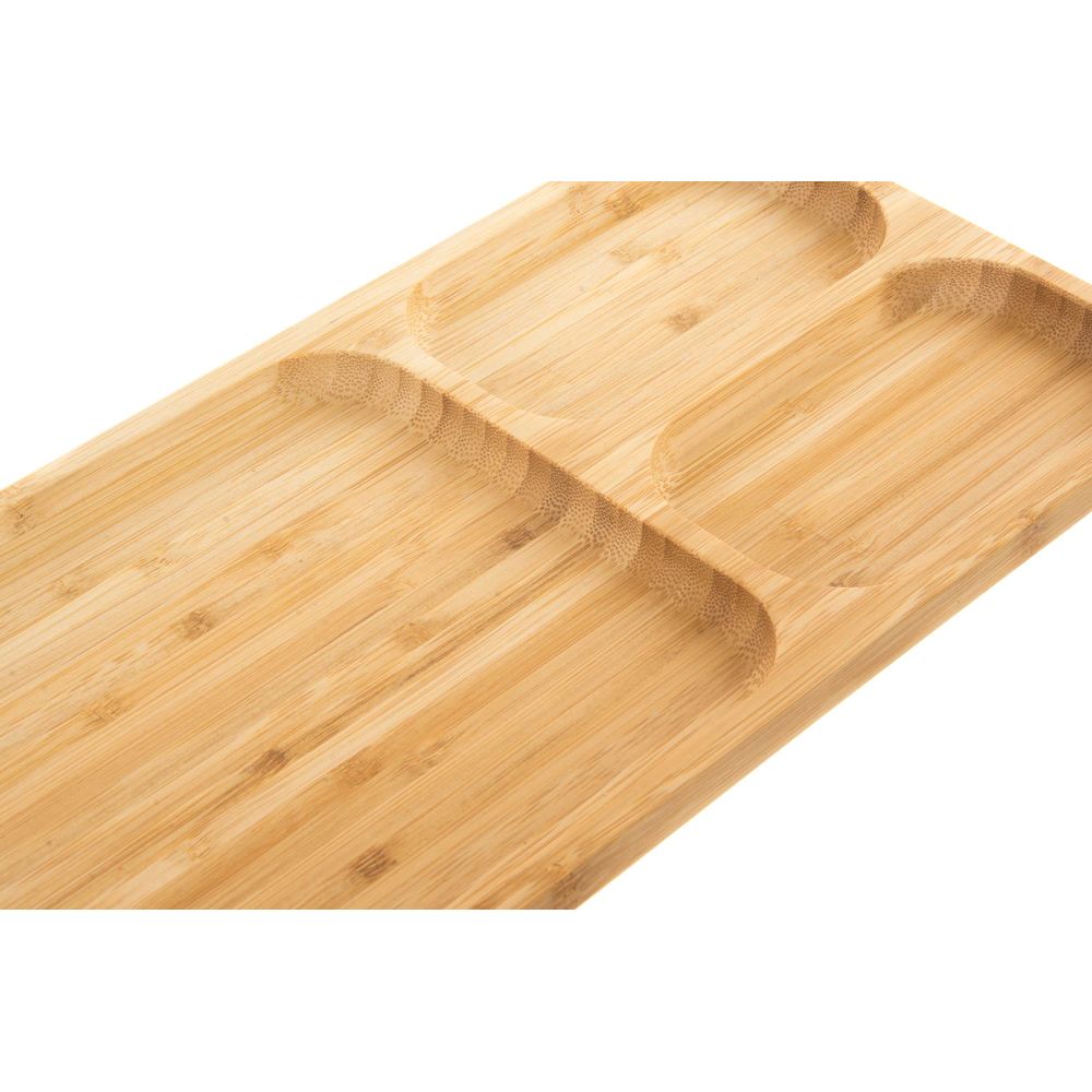 Bricka DKD Home Decor Multicolour Naturell Bambu 39 x 16 x 2 cm - 4