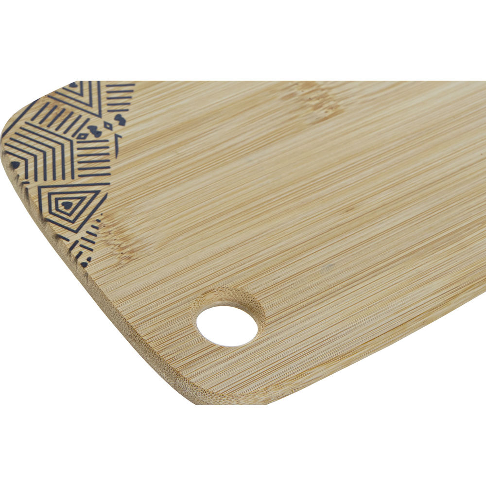 Skärbräda DKD Home Decor Svart Orange Bambu Rektangulär 24 x 33 x 1 cm - 2