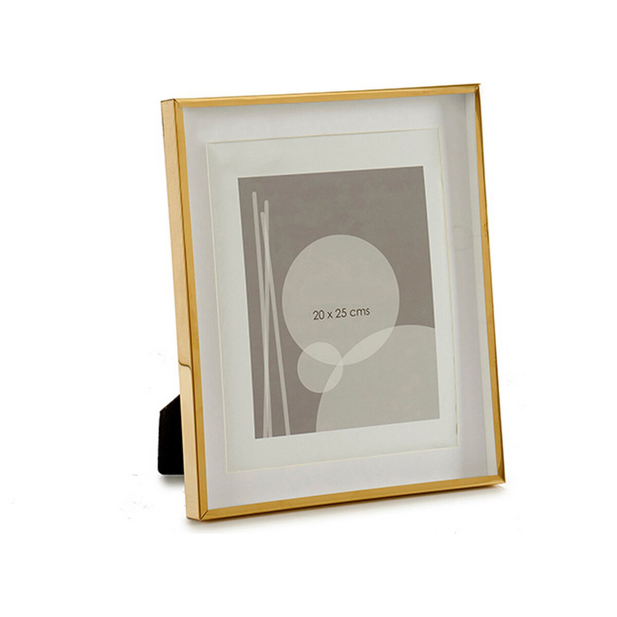 Fotoram Gyllene Aluminium 2,5 x 30 x 25 cm (6 antal) - 2
