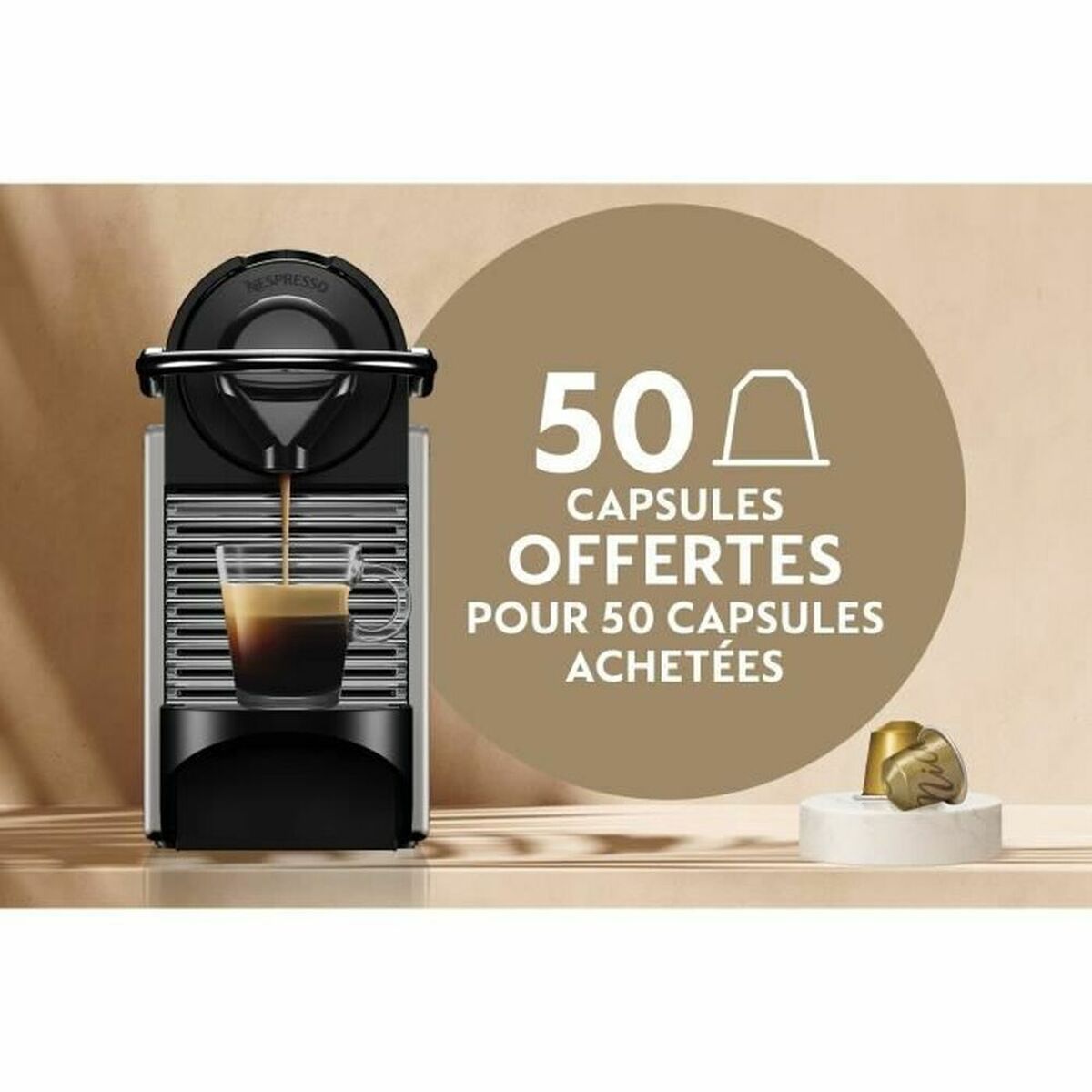 Kaffekapslar Krups YY4127FD Pixie titanium - 5