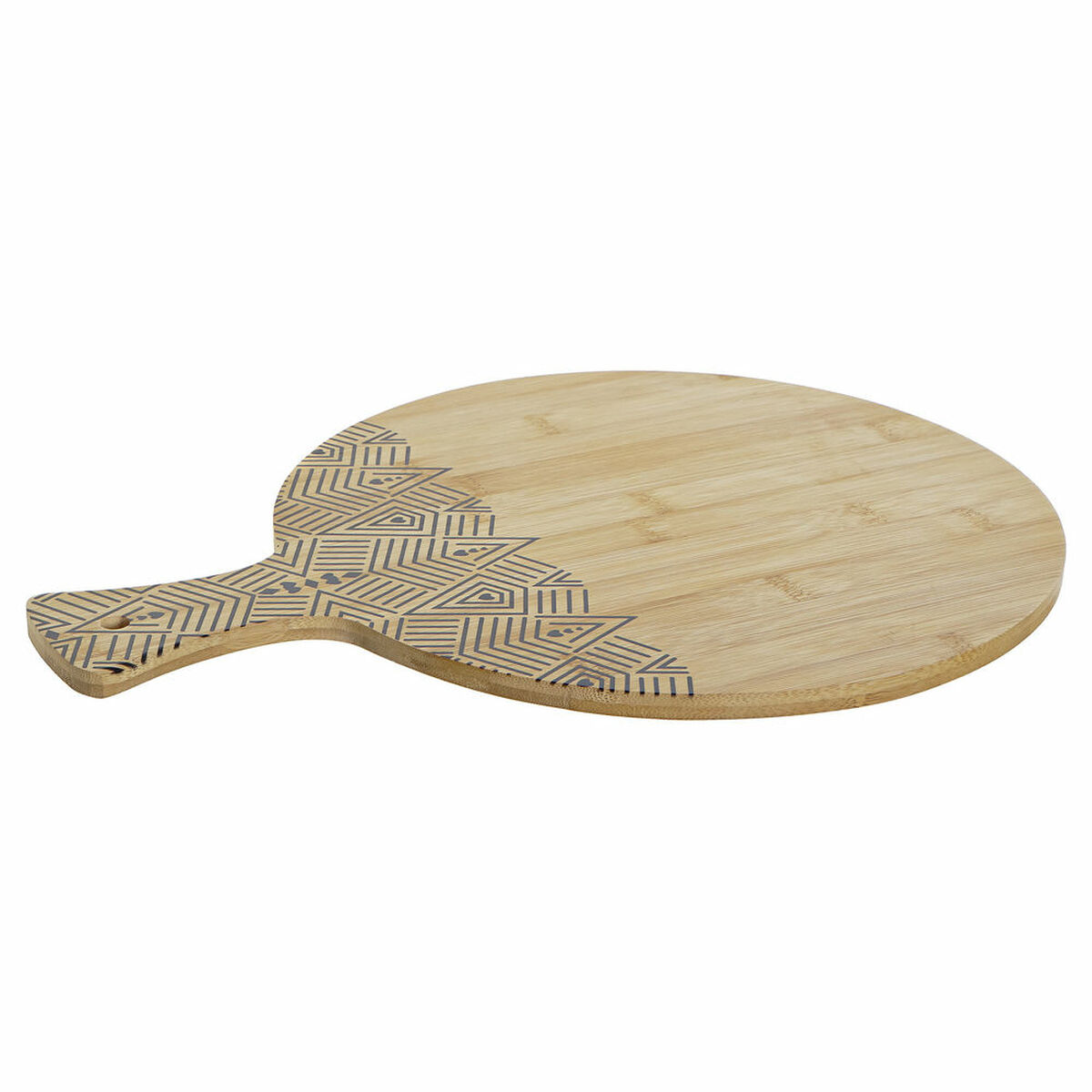 Skärbräda DKD Home Decor Svart Naturell Bambu Rektangulär 30 x 40 x 1 cm - 4