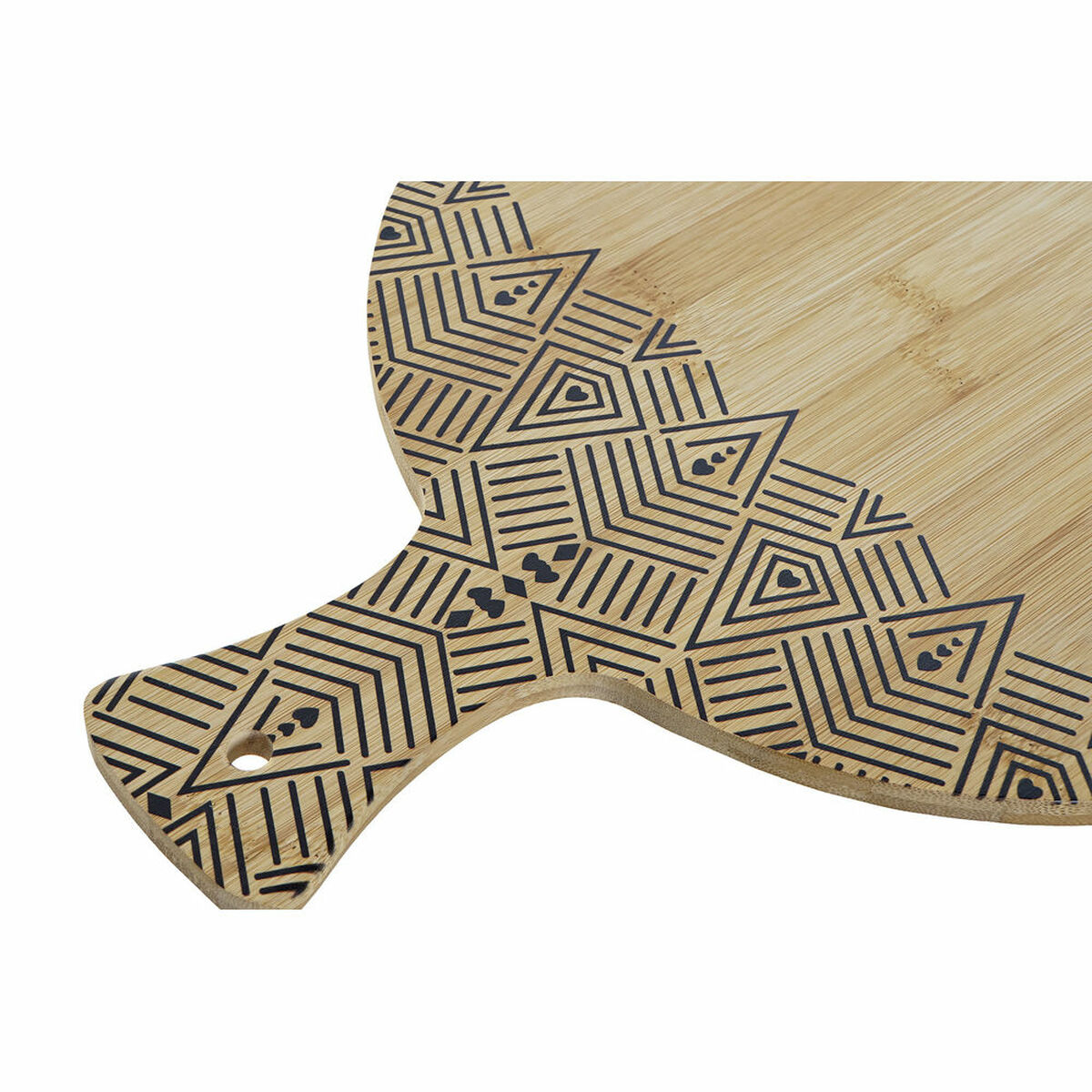 Skärbräda DKD Home Decor Svart Naturell Bambu Rektangulär 30 x 40 x 1 cm - 6
