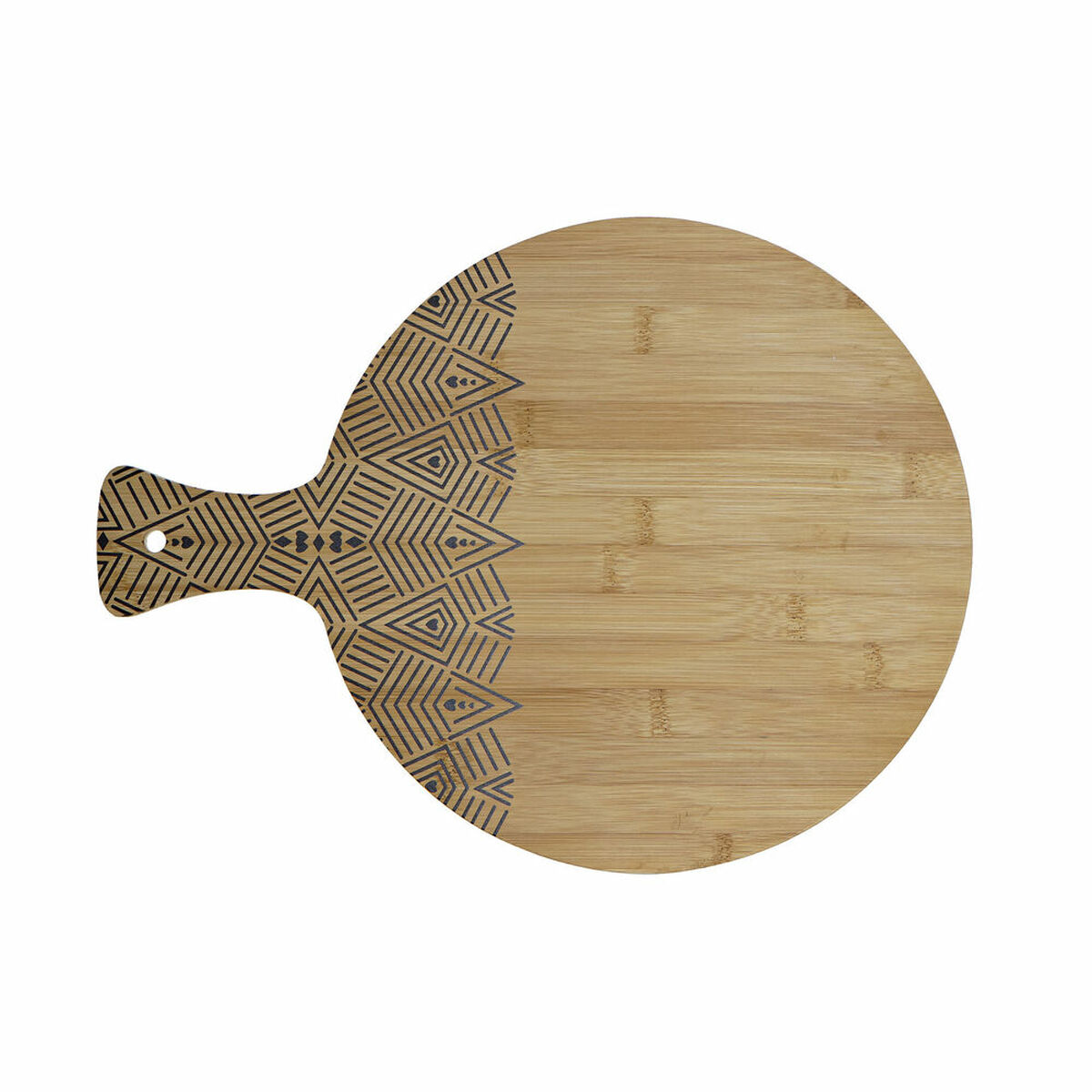 Skärbräda DKD Home Decor Svart Naturell Bambu Rektangulär 30 x 40 x 1 cm - 5