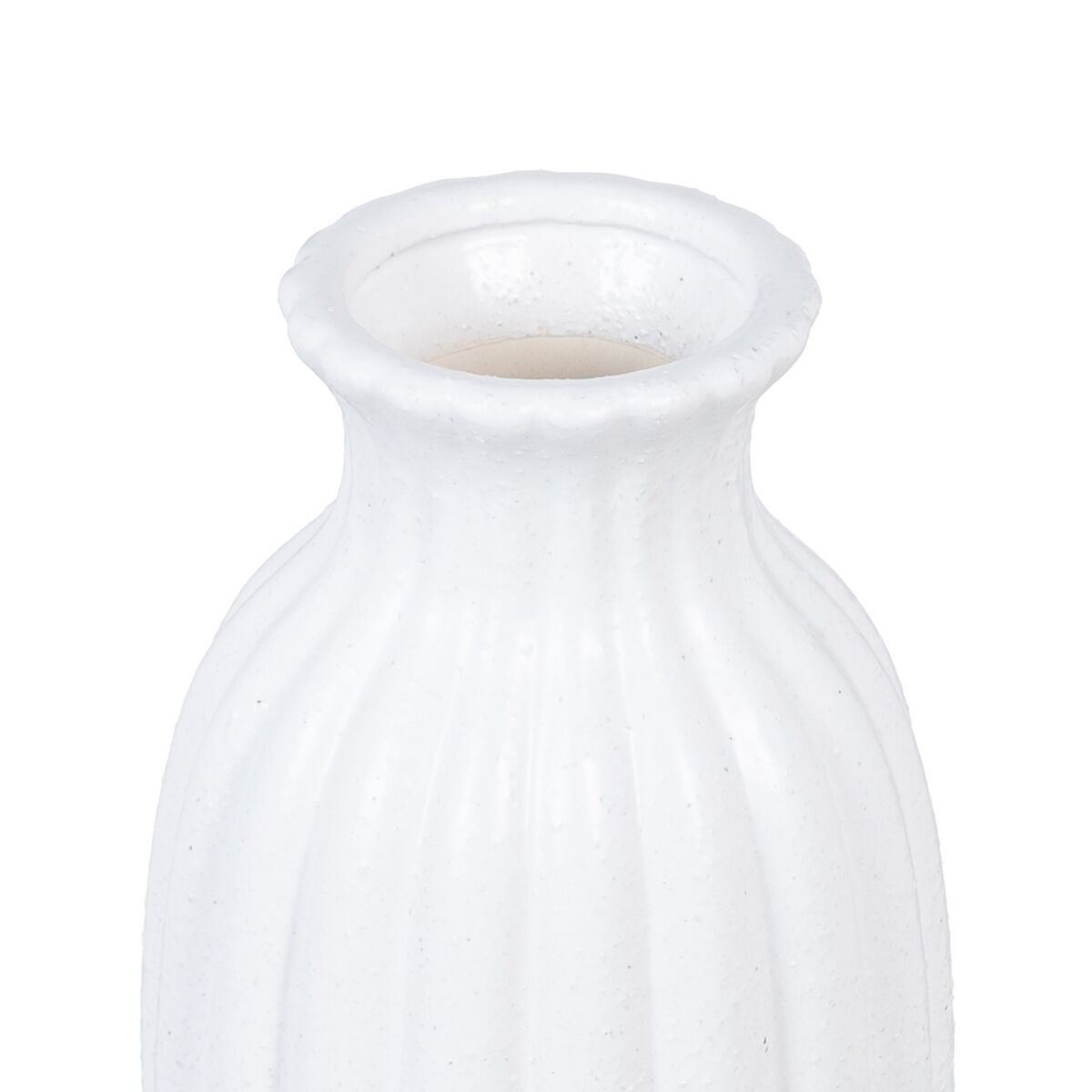 Vas 14,5 x 14,5 x 27,5 cm Keramik Vit - 2