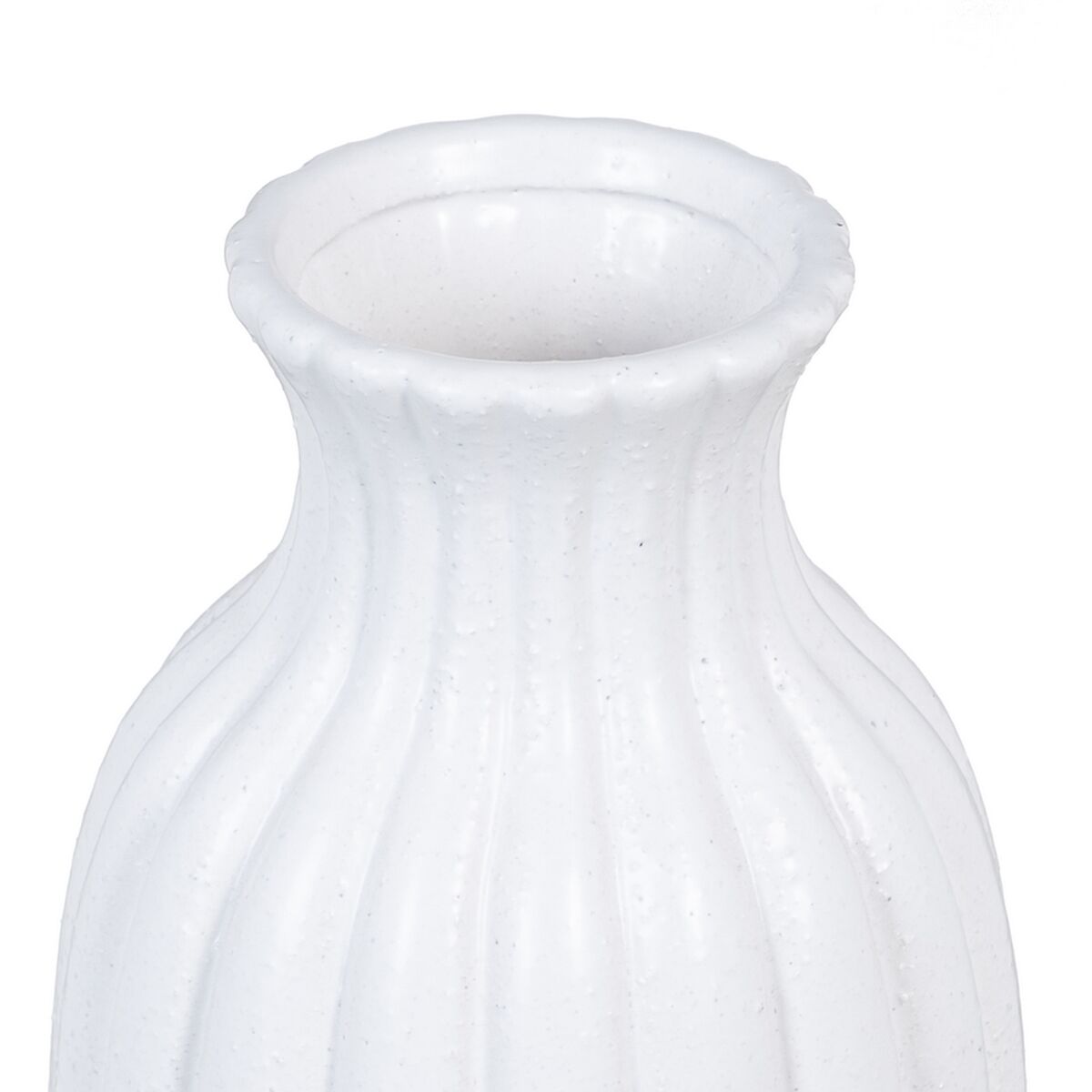 Vas 16,5 x 16,5 x 32 cm Keramik Vit - 2