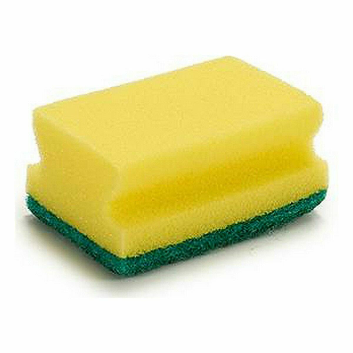 Skurboll Gul Grön Syntetisk fiber 4 x 9 x 6,5 cm (96 antal) - 2