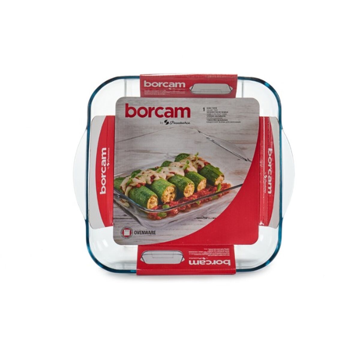 Ugnsplåt Borcam Med handtag 3,2 L (6 antal) - 2